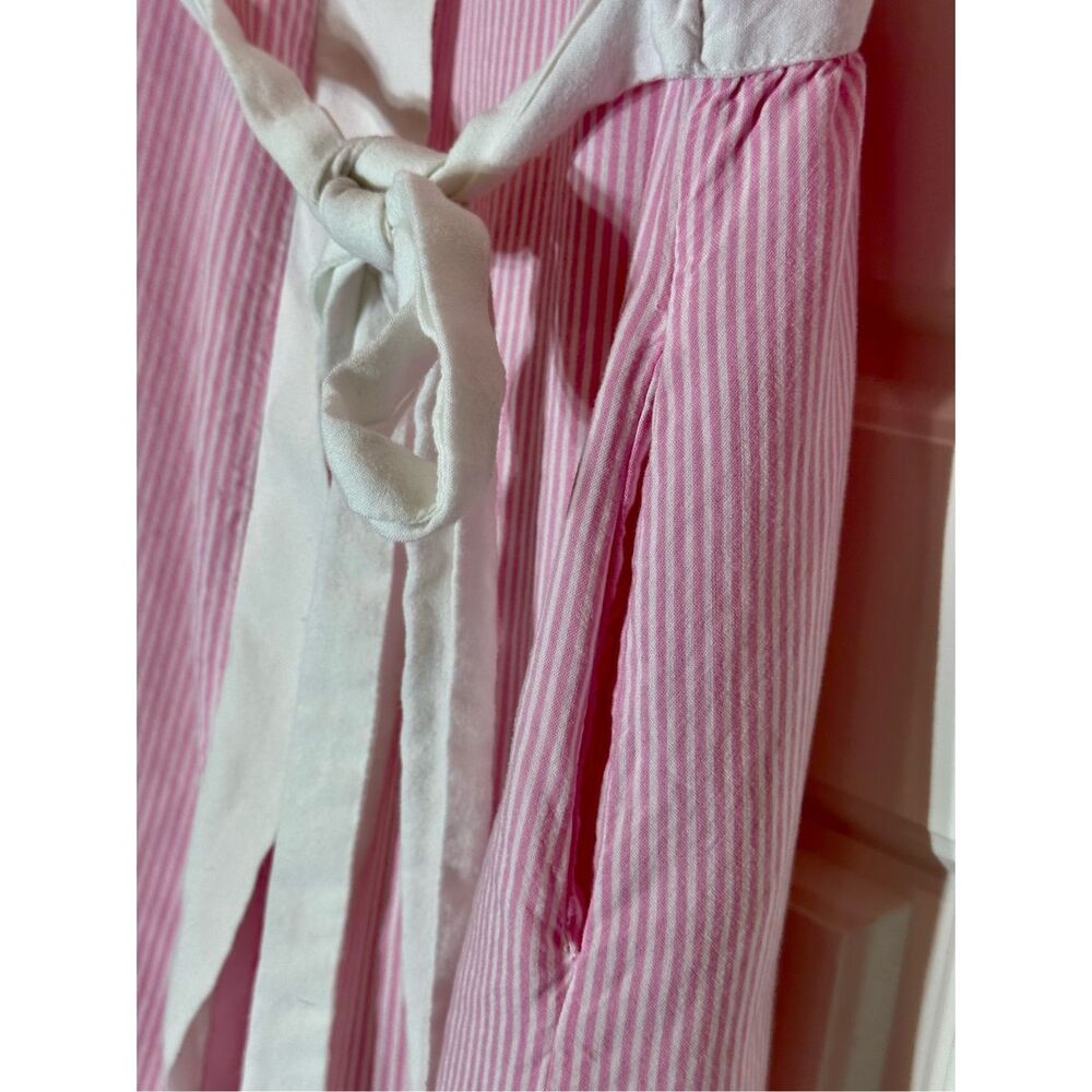 The Royal Standard size S/M pink and white striped robe - Picture 4 of 9